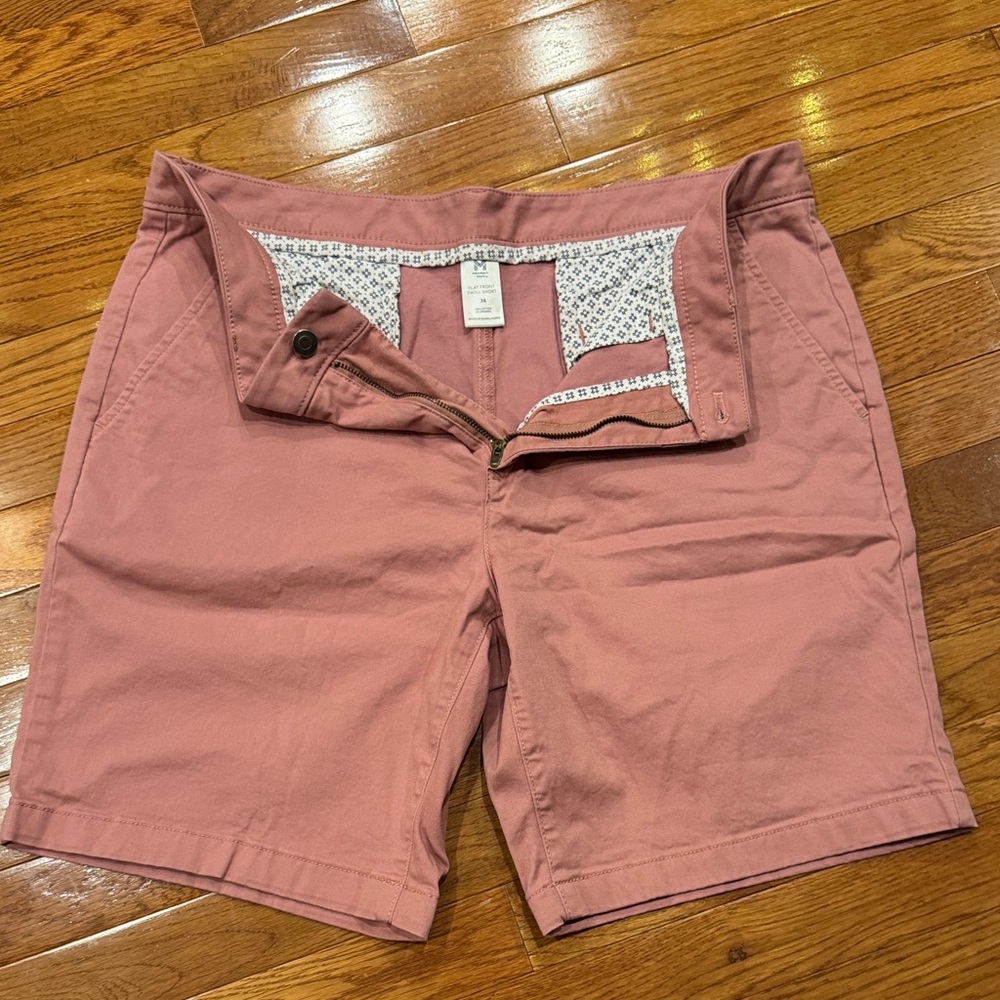 Men's Flat Front Twill Shorts